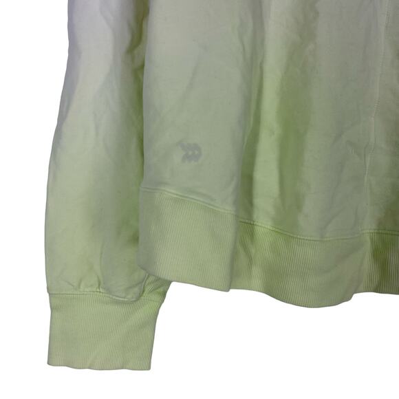 All In Motion Cotton Knit Athletic Sweatshirt Ombre Green Women's Size XS NWT - Picture 4 of 9